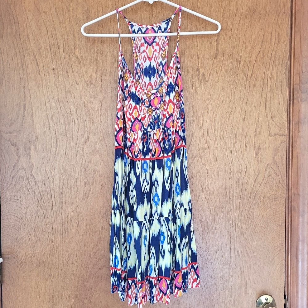 Colorful Racerback Sundress, Size Small - Picture 4 of 4